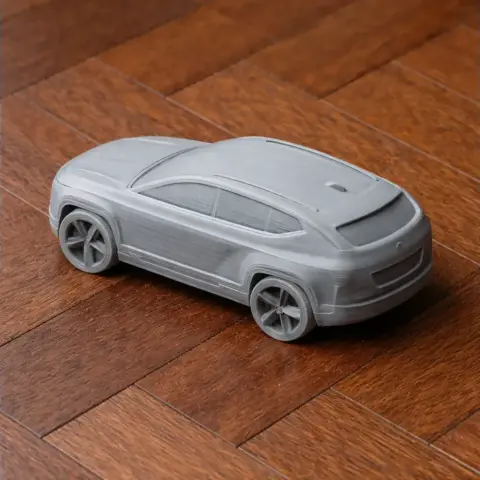 Electric car - Scale Vehicle STL
