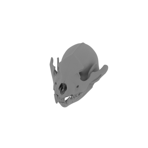 Wolverine (Glutton) Skull.stl