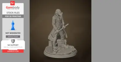 Edward Crow - Crow Country - Character Figure STL