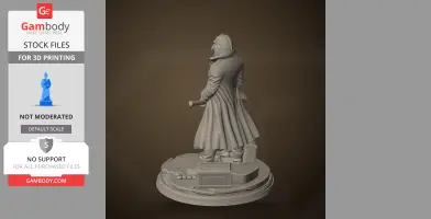 Edward Crow - Crow Country - Character Figure STL