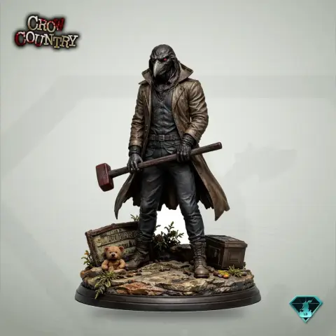 Edward Crow - Crow Country - Character Figure STL
