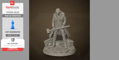 Edward Crow - Crow Country - Character Figure STL