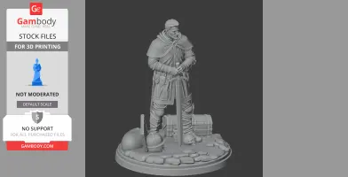 Henry of Skalitz Kingdom Come - Character Figure STL