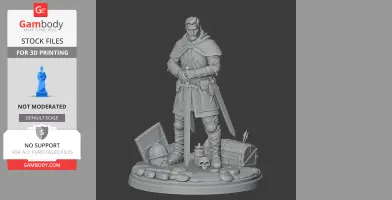 Henry of Skalitz Kingdom Come - Character Figure STL