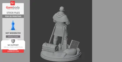 Henry of Skalitz Kingdom Come - Character Figure STL