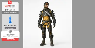 Mirage - Apex Legends Figurine - Character Figure STL