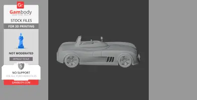Elfin MS8 Streamliner - Scale Vehicle STL