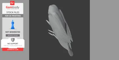 Bare-legged owl - Prehistoric Animal STL