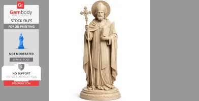 Saint Astius - Devotional Statue - STL 3D Print