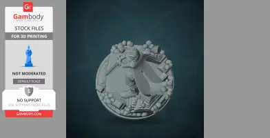 Zale - Sea of Stars - Character Figure STL