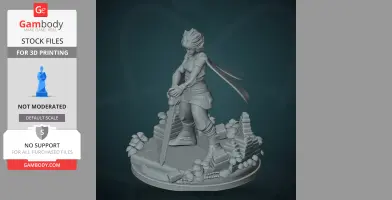 Zale - Sea of Stars - Character Figure STL