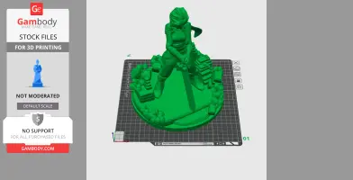 Zale - Sea of Stars - Character Figure STL