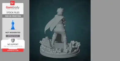 Zale - Sea of Stars - Character Figure STL