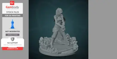 Zale - Sea of Stars - Character Figure STL