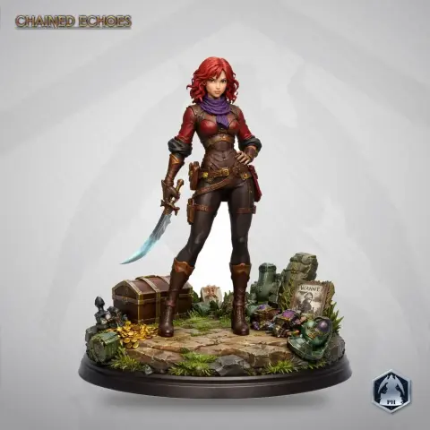 Sienna - Chained Echoes - Character Figure STL