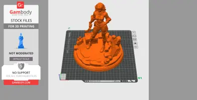 Sienna - Chained Echoes - Character Figure STL