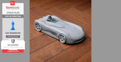 Elfin Sports Cars - Scale Vehicle STL