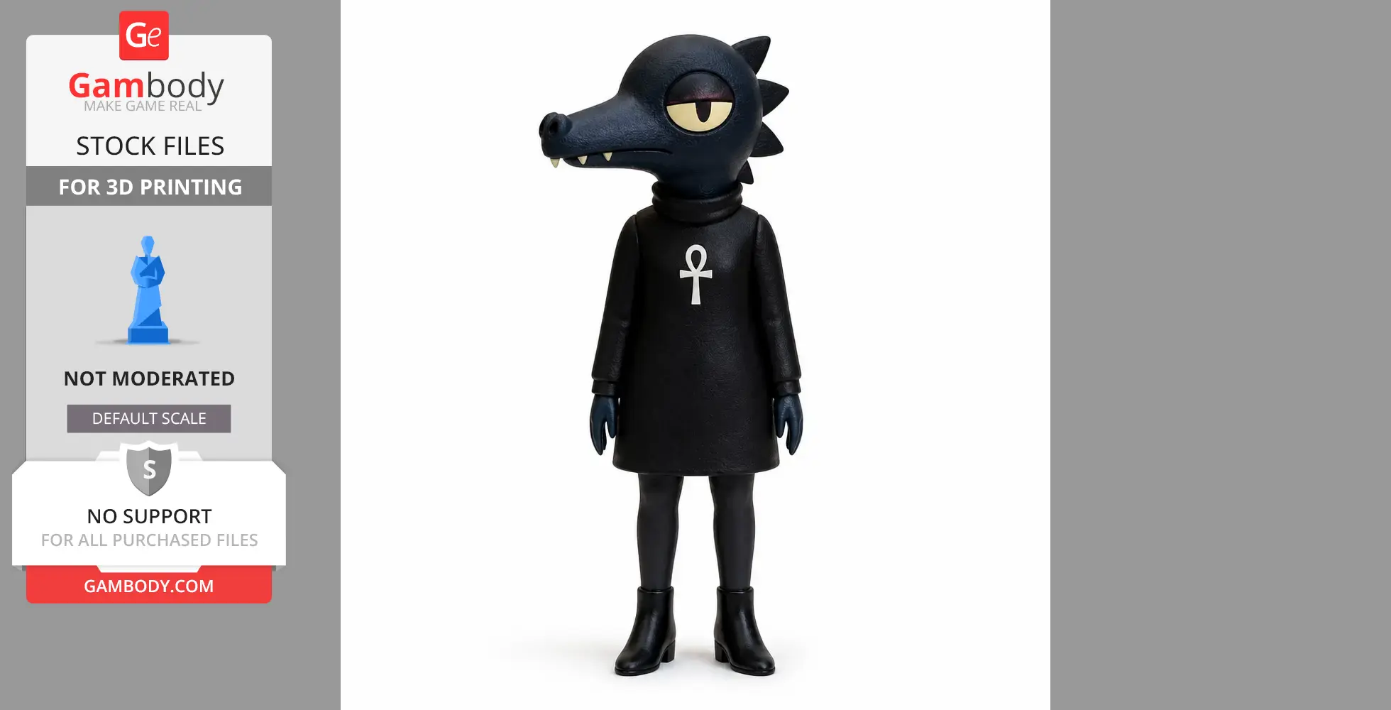 Miss Quelcy - Night in the Woods - Character Figure STL
