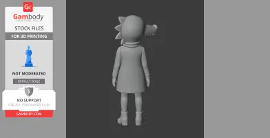 Miss Quelcy - Night in the Woods - Character Figure STL
