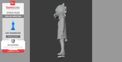 Miss Quelcy - Night in the Woods - Character Figure STL