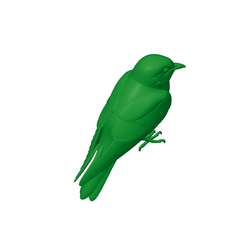 Bare-legged swiftlet.3mf