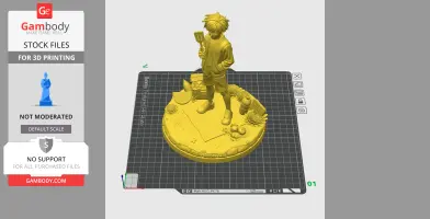 Hero Omori - Character Figure STL