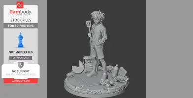 Hero Omori - Character Figure STL