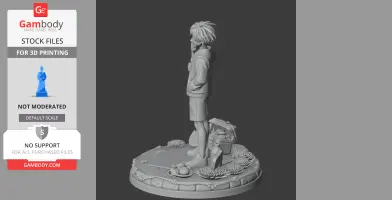 Hero Omori - Character Figure STL