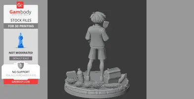 Hero Omori - Character Figure STL