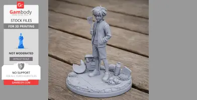 Hero Omori - Character Figure STL