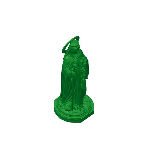 Saint Athanasia of Aegina - Devotional Statue.3mf
