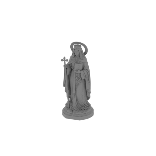 Saint Athanasia of Aegina - Devotional Statue.stl