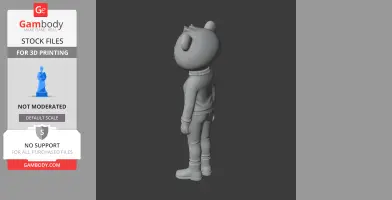 Miss Rosa - Night in the Woods - Character Figure STL
