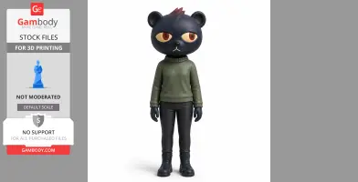 Miss Rosa - Night in the Woods - Character Figure STL