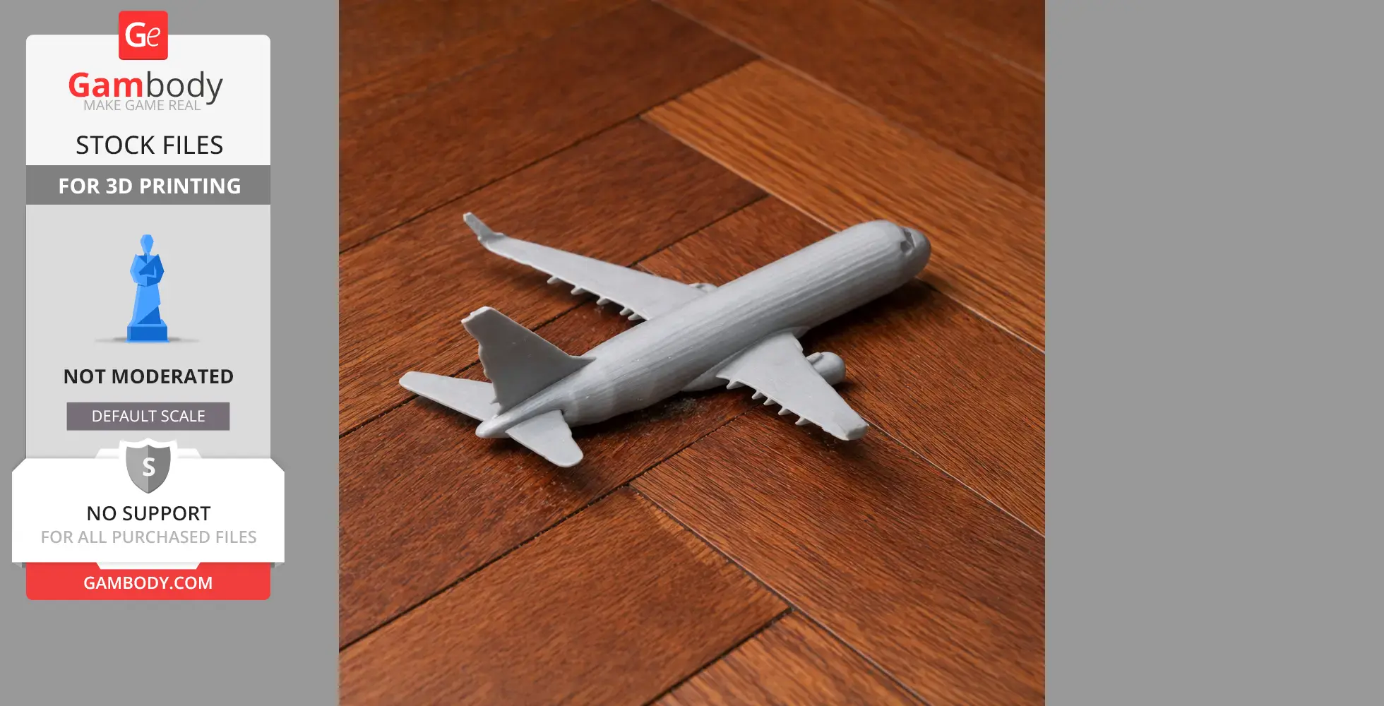 Embraer E190 - Scale Vehicle STL