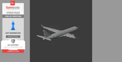 Embraer E190 - Scale Vehicle STL