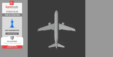 Embraer E190 - Scale Vehicle STL