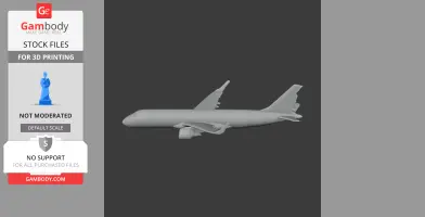 Embraer E190 - Scale Vehicle STL