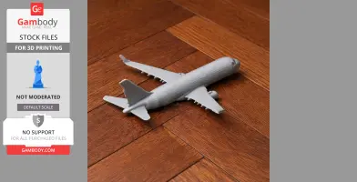 Embraer E190 - Scale Vehicle STL