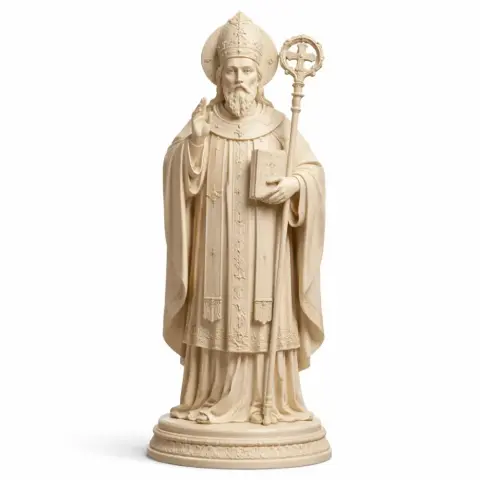 Saint Athanasius I (bishop of Naples) - STL 3D Print