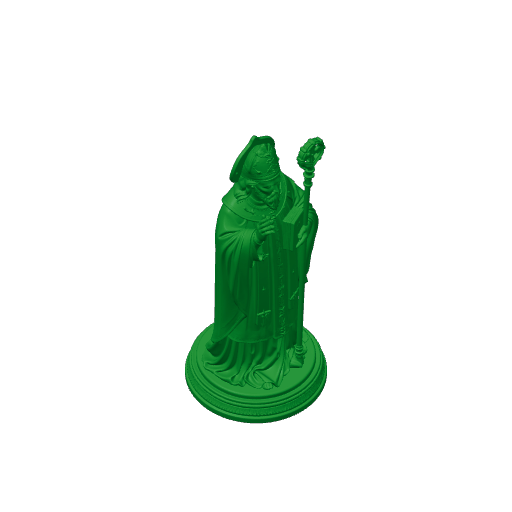 Saint Athanasius I (bishop of Naples) - Devotional Statue.3mf