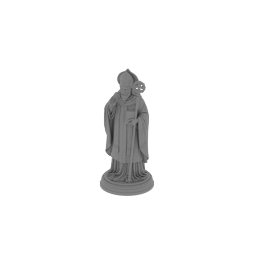 Saint Athanasius I (bishop of Naples) - Devotional Statue.stl