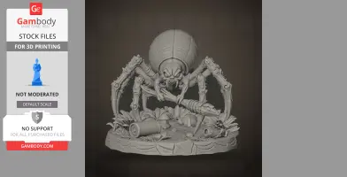 Orb Weaver - Grounded 2 - Character Figure STL