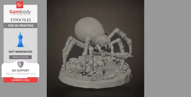 Orb Weaver - Grounded 2 - Character Figure STL
