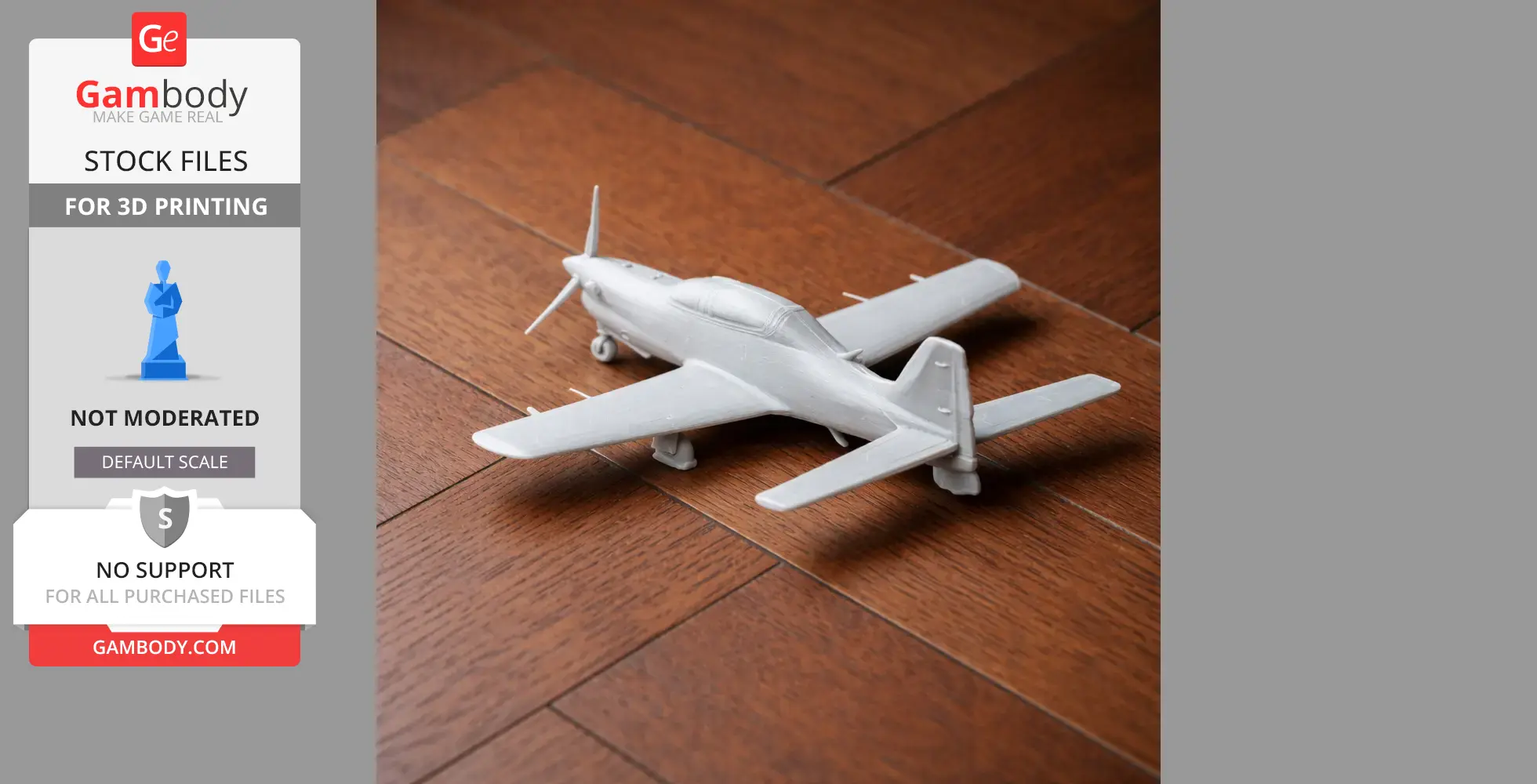 Embraer EMB 312 Tucano - Scale Vehicle STL