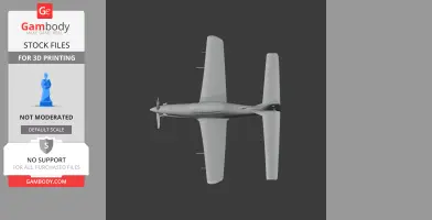Embraer EMB 312 Tucano - Scale Vehicle STL