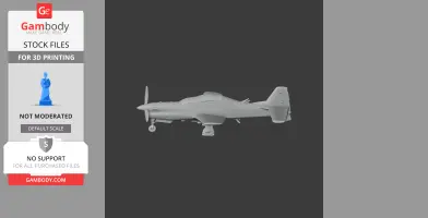 Embraer EMB 312 Tucano - Scale Vehicle STL