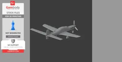 Embraer EMB 312 Tucano - Scale Vehicle STL