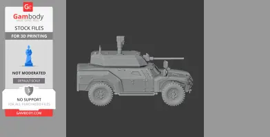 Otokar Akrep - Tank Model STL