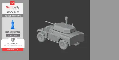 Otokar Akrep - Tank Model STL